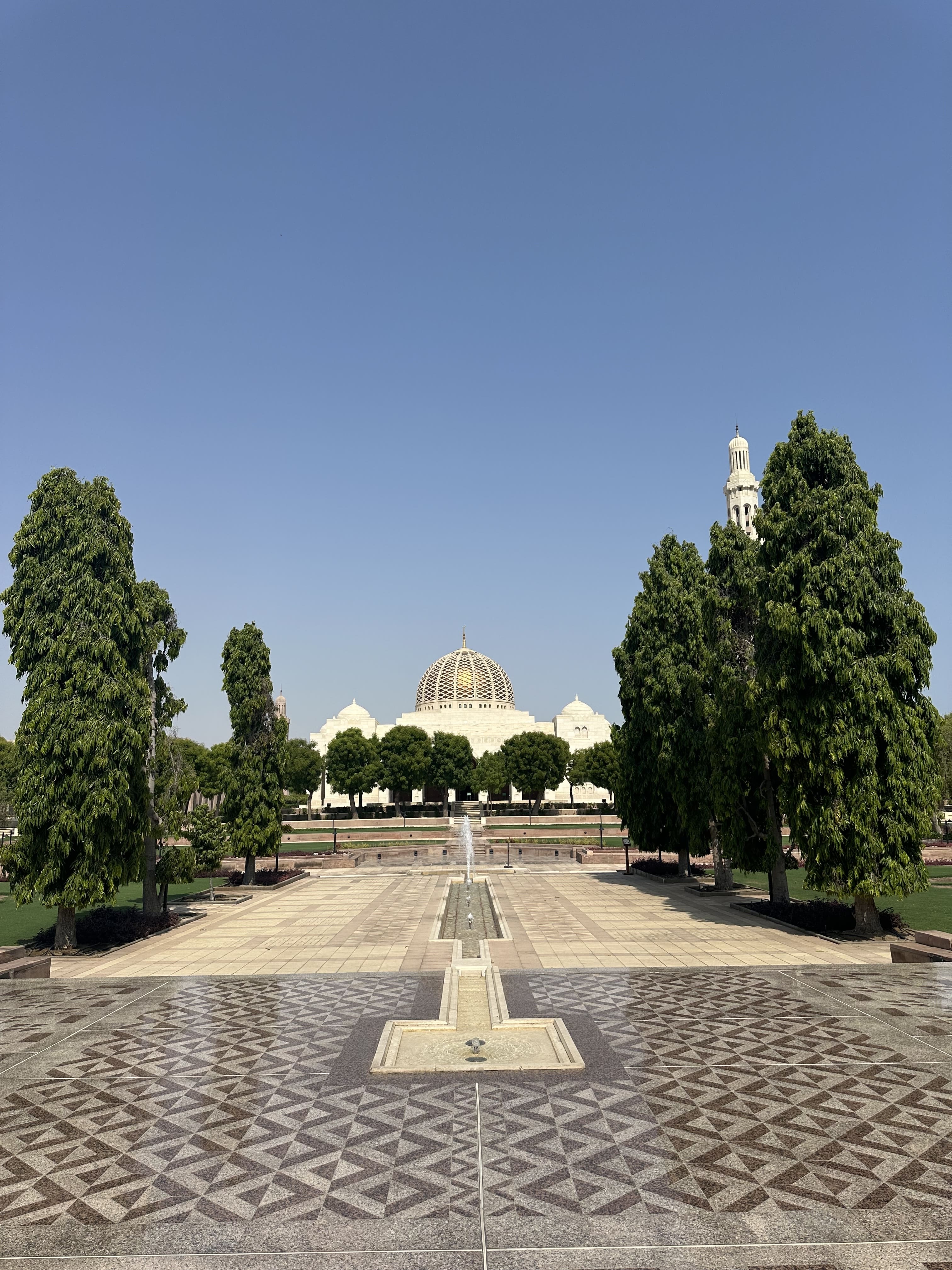 Sultan Qaboos Grand Mosque in Muscat, Oman - Photo by Jack Hales